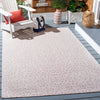 Safavieh Courtyard CY8505-56212 Ivory / Blush Pink Area Rug Room Scene Feature