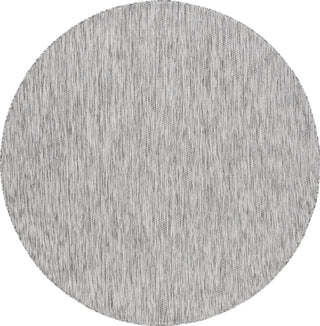 Safavieh Courtyard CY8518-59022 Ivory / Dark Grey Area Rug Round