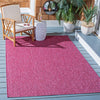 Safavieh Courtyard CY8520-55922 Red Area Rug Room Scene