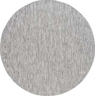 Safavieh Courtyard CY8520-59022 Light Grey / Dark Area Rug Round