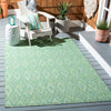 Safavieh Courtyard CY8522-55722 Green Area Rug Room Scene