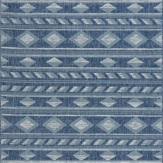 Safavieh Courtyard CY8529-39421 Navy / Aqua Area Rug Square