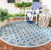 Safavieh Courtyard CY8531-36821 Navy / Grey Area Rug Room Scene