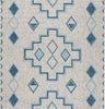 Safavieh Courtyard CY8533-36812 Grey / Aqua Area Rug Square