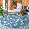 Safavieh Courtyard CY8533-39421 Navy / Aqua Area Rug Room Scene