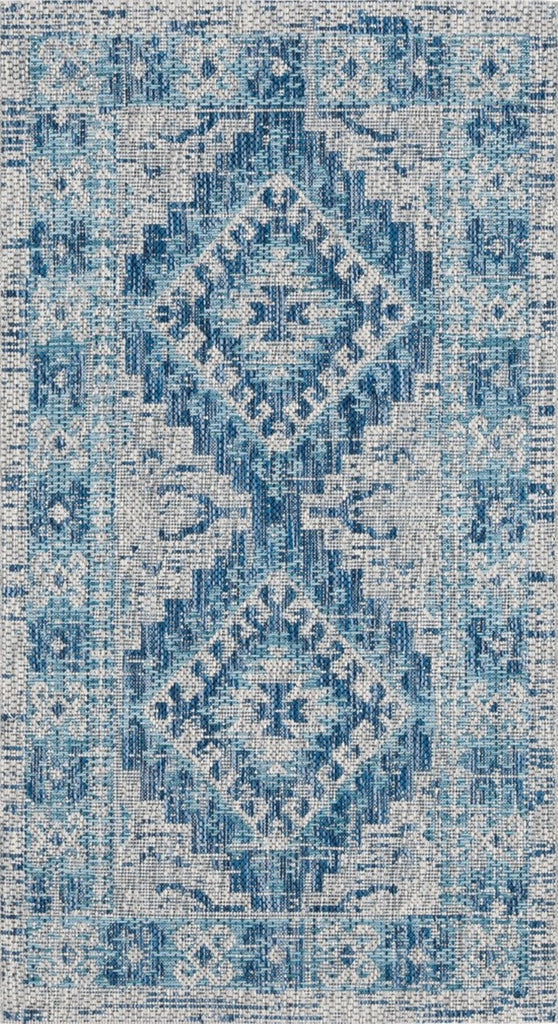 Safavieh Courtyard CY8546-36812 Light Grey / Blue Area Rug main image