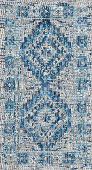 Safavieh Courtyard CY8546-36812 Light Grey / Blue Area Rug main image