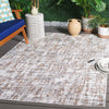 Safavieh Courtyard CY8580-59012 Ivory / Dark Grey Brown Area Rug Room Scene Feature