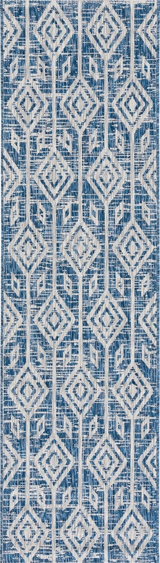 Safavieh Courtyard CY8662-36821 Navy / Grey Area Rug Runner