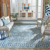 Safavieh Courtyard CY8662-36821 Navy / Grey Area Rug Room Scene