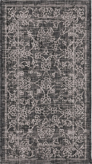 Safavieh Courtyard CY8680-36621 Black / Ivory Area Rug main image