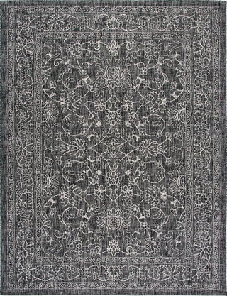 Safavieh Courtyard CY8680-36621 Black / Ivory Area Rug Main