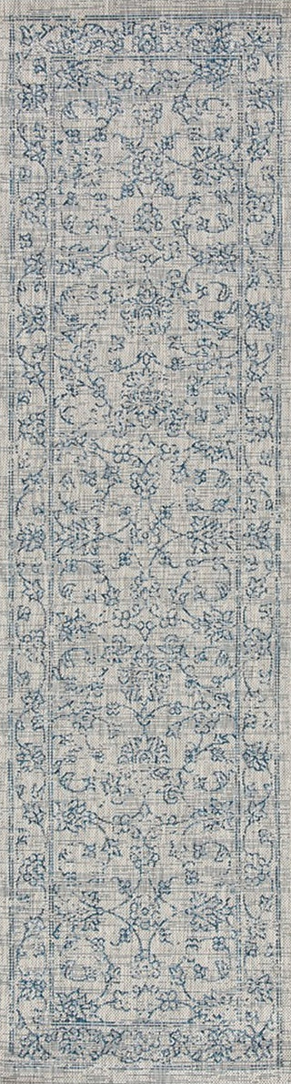 Safavieh Courtyard CY8680-36812 Grey / Navy Area Rug Runner