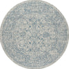 Safavieh Courtyard CY8680-36812 Grey / Navy Area Rug Round