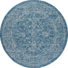 Safavieh Courtyard CY8680-36821 Navy / Ivory Area Rug Round