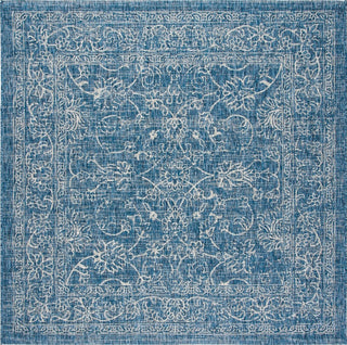 Safavieh Courtyard CY8680-36821 Navy / Ivory Area Rug Square