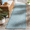 Safavieh Courtyard CY8680-37121 Aqua / Grey Area Rug Room Scene