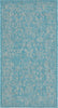 Safavieh Courtyard CY8680-37121 Aqua / Grey Area Rug main image