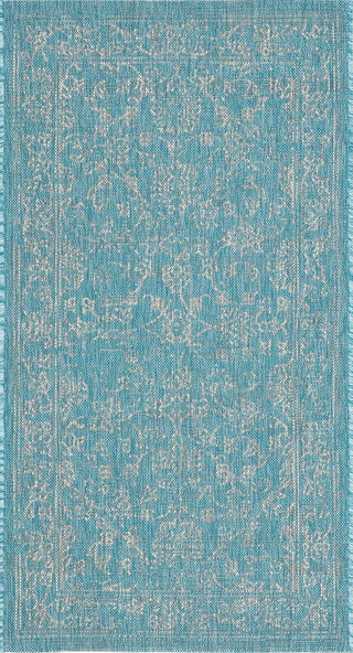 Safavieh Courtyard CY8680-37121 Aqua / Grey Area Rug main image