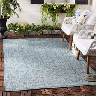 Safavieh Courtyard CY8680-37121 Aqua / Grey Area Rug Room Scene