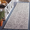 Safavieh Courtyard CY8680-37612 Grey / Black Area Rug Room Scene Feature