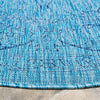 Safavieh Courtyard CY8680-39412 Aqua / Navy Area Rug Detail