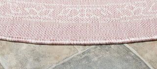 Safavieh Courtyard CY8680-56221 Soft Pink / Ivory Area Rug Detail