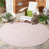 Safavieh Courtyard CY8680-56221 Soft Pink / Ivory Area Rug Room Scene