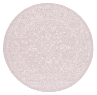 Safavieh Courtyard CY8680-56221 Soft Pink / Ivory Area Rug Round