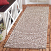 Safavieh Courtyard CY8734-36312 Light Beige / Brown Area Rug Room Scene Feature