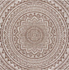 Safavieh Courtyard CY8734-36312 Light Beige / Brown Area Rug Square