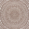 Safavieh Courtyard CY8734-36312 Light Beige / Brown Area Rug Square