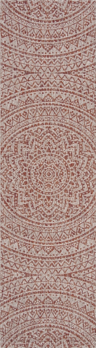 Safavieh Courtyard CY8734-36512 Light Beige / Terracotta Area Rug Runner