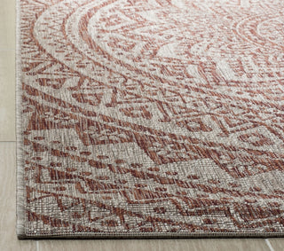 Safavieh Courtyard CY8734-36512 Light Beige / Terracotta Area Rug Detail