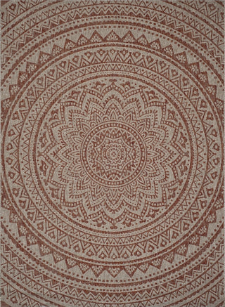 Safavieh Courtyard CY8734-36512 Light Beige / Terracotta Area Rug Main