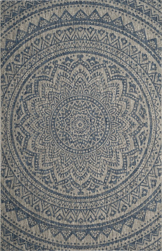 Safavieh Courtyard CY8734-36812 Light Grey / Blue Area Rug Main