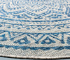 Safavieh Courtyard CY8734-36812 Light Grey / Blue Area Rug Detail