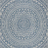 Safavieh Courtyard CY8734-36812 Light Grey / Blue Area Rug Square