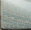 Safavieh Courtyard CY8734-37112 Light Grey / Aqua Area Rug Detail