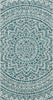 Safavieh Courtyard CY8734-37212 Light Grey / Teal Area Rug main image