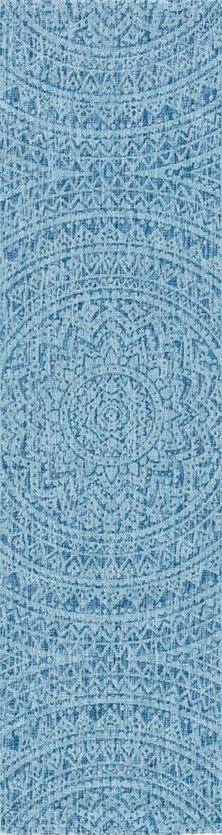 Safavieh Courtyard CY8734-39421 Navy / Aqua Area Rug Runner