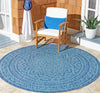 Safavieh Courtyard CY8734-39421 Navy / Aqua Area Rug Room Scene