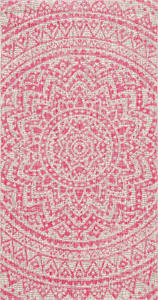 Safavieh Courtyard CY8734-39712 Light Grey / Fuchsia Area Rug main image