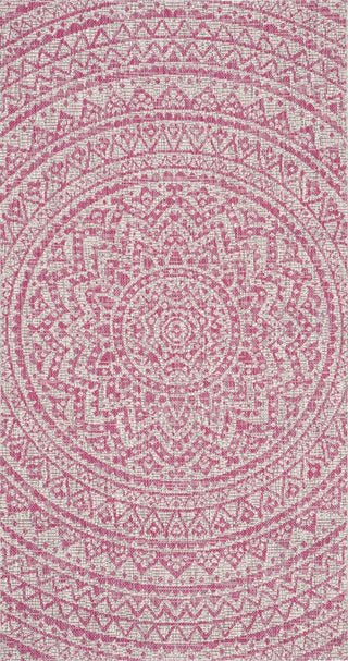 Safavieh Courtyard CY8734-39712 Light Grey / Fuchsia Area Rug Main