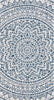 Safavieh Courtyard CY8734-53412 Ivory / Navy Area Rug main image