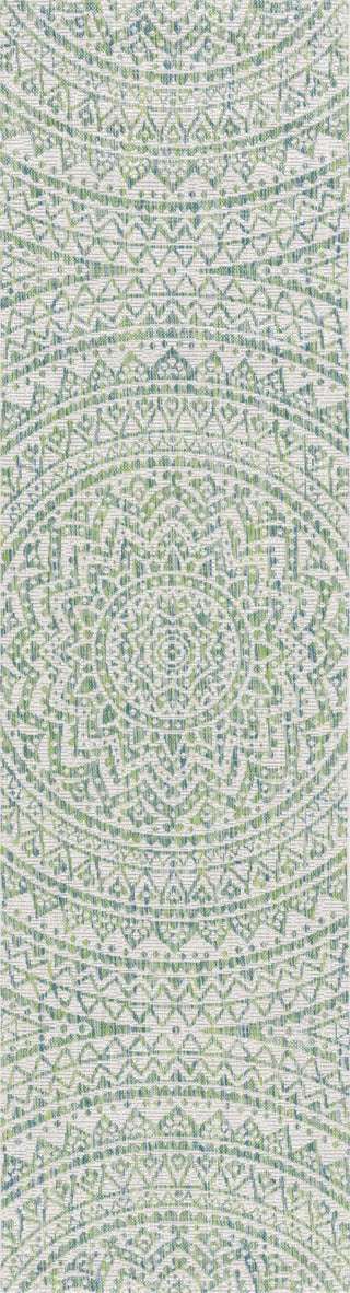 Safavieh Courtyard CY8734-55712 Ivory / Green Area Rug Runner