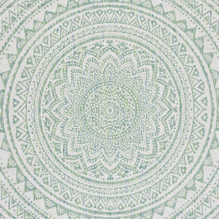 Safavieh Courtyard CY8734-55712 Ivory / Green Area Rug Square