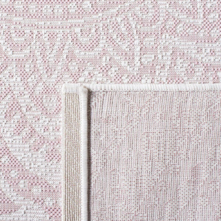 Safavieh Courtyard CY8734-56212 Ivory / Soft Pink Area Rug Backing