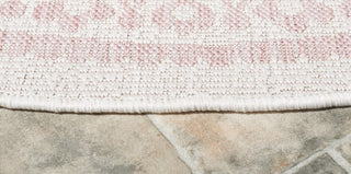 Safavieh Courtyard CY8734-56212 Ivory / Soft Pink Area Rug Detail