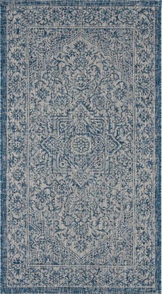 Safavieh Courtyard CY8763-36821 Navy / Light Grey Area Rug main image